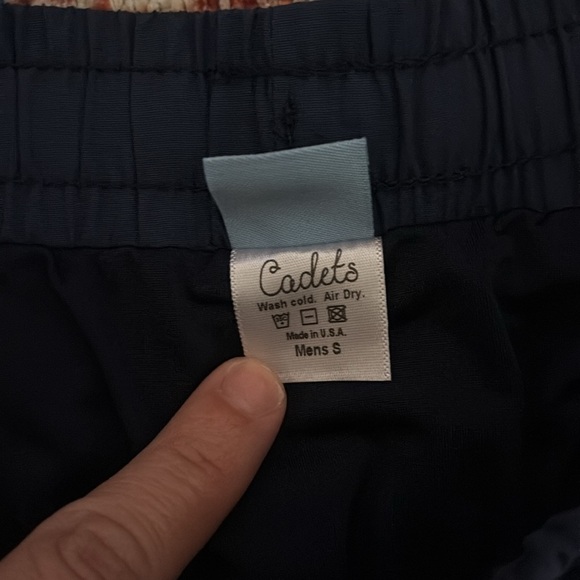 Cadets x Maisonette Men’s Mikey Swim Trunks in Blue SZ S NWT - Picture 4 of 4